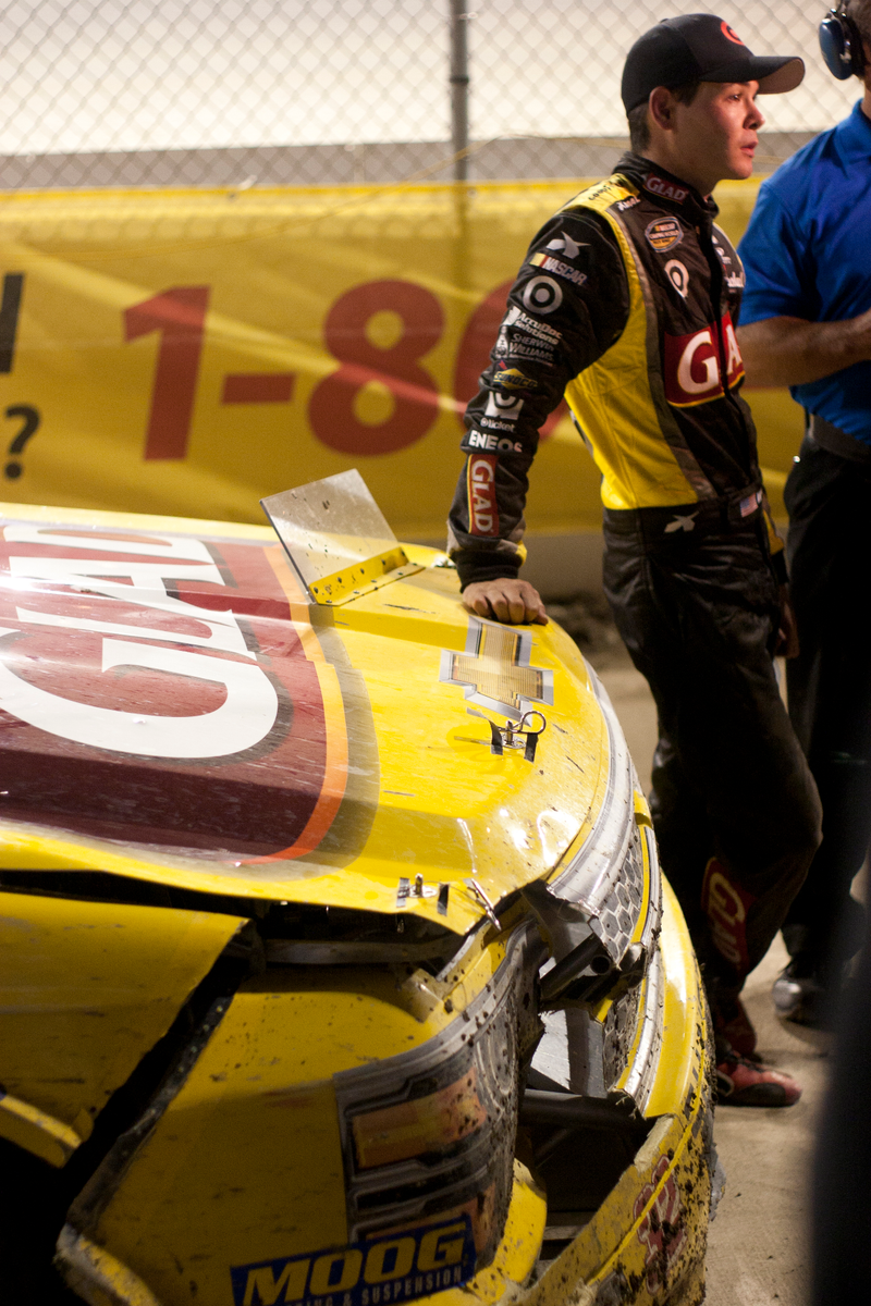 Illustration for article titled We Asked A NASCAR Rising Star How He'd Prefer His Dick Slammed In A Door